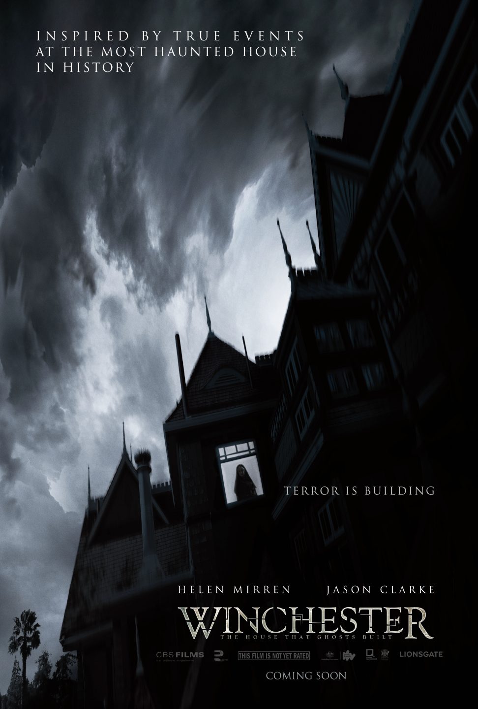 Winchester: The House That Ghosts Built poster (CBS Films)