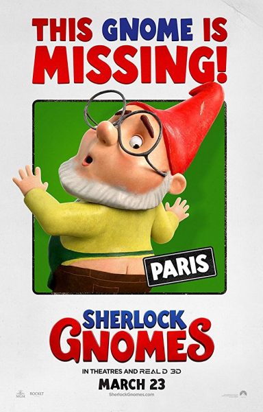 Sherlock Gnomes poster (Paramount Pictures)