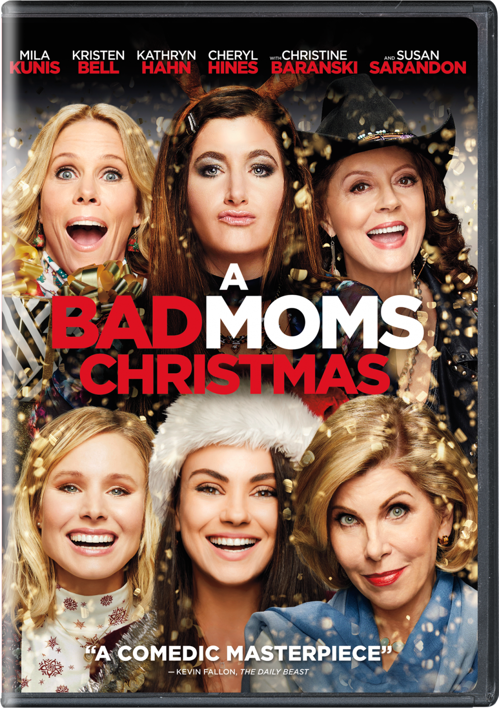 A Bad Moms Christmas DVD cover (Universal Pictures Home Entertainment)