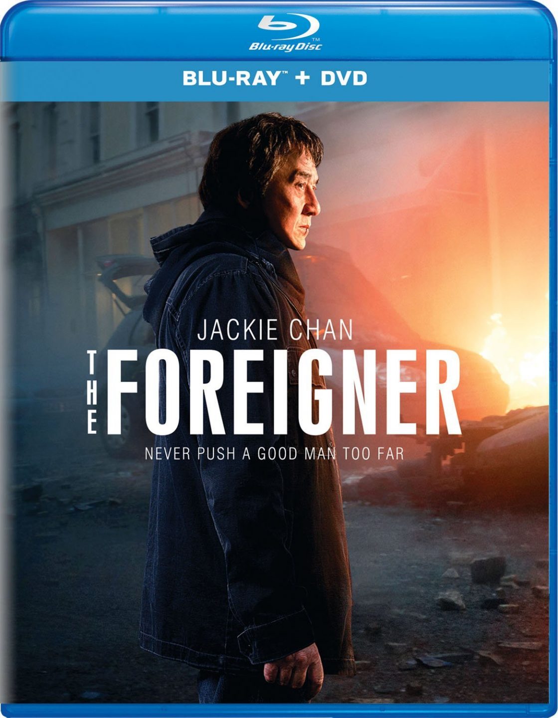 The Foreigner Blu-Ray combo pack (Lionsgate Home Entertainment)