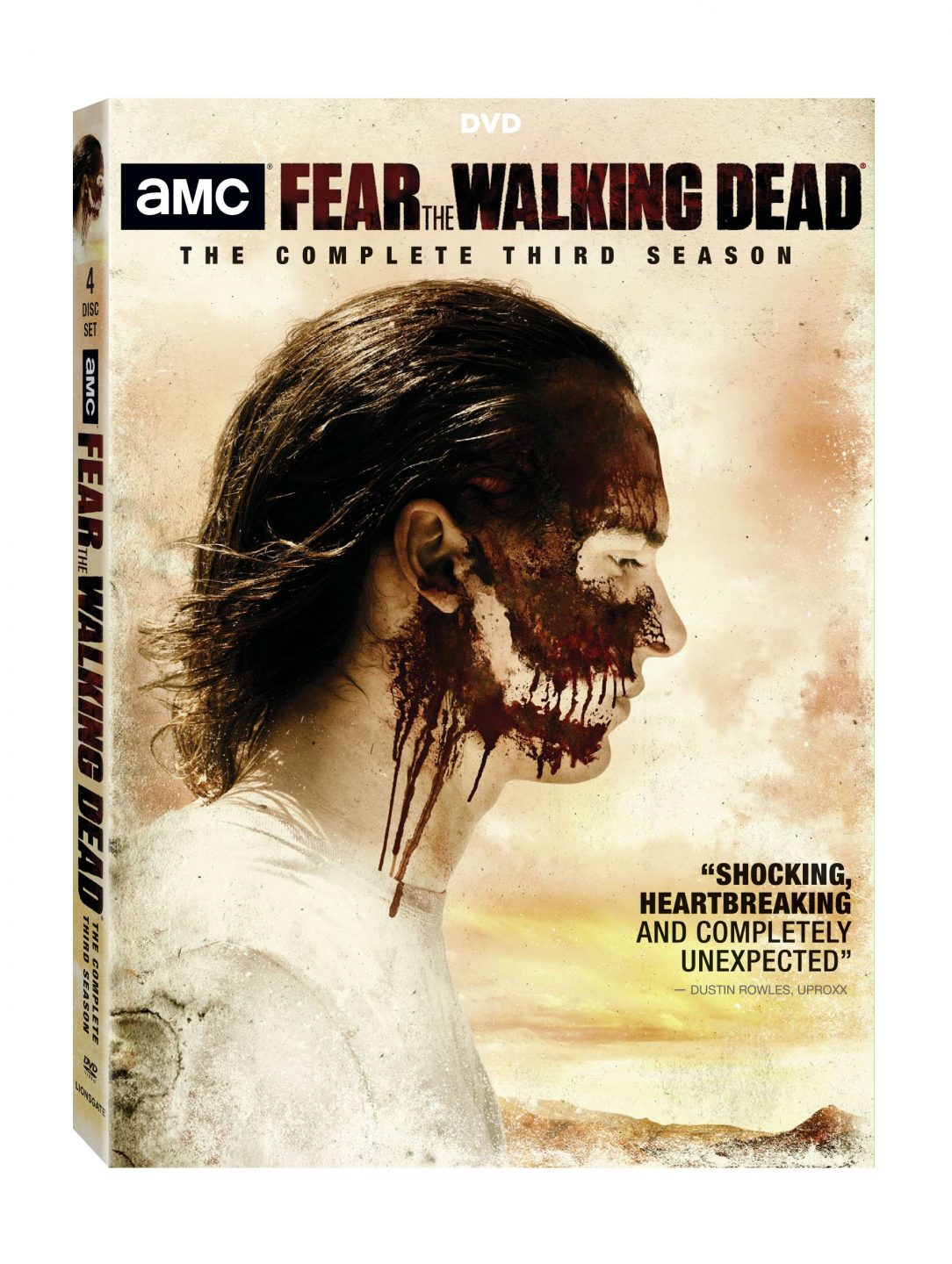 Fear The Walking Dead Season Three DVD cover (Lionsgate Home Entertainment)