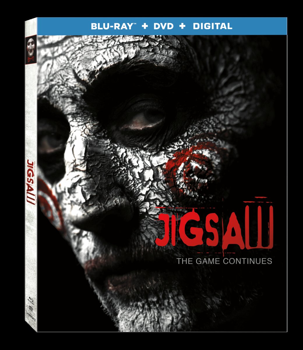 Jigsaw Blu-Ray Combo cover (Lionsgate Home Entertainment)