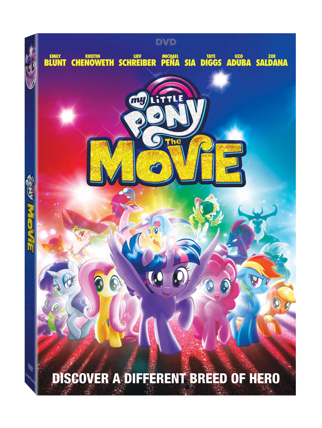 My Little Pony: The Movie DVD Cover (Lionsgate Home Entertainment)