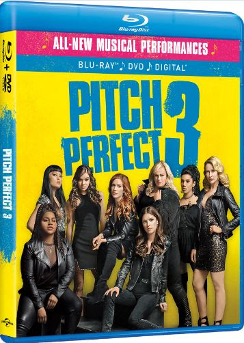 Pitch Perfect 3 Blu-Ray Combo cover (Universal Pictures Home Entertainment)