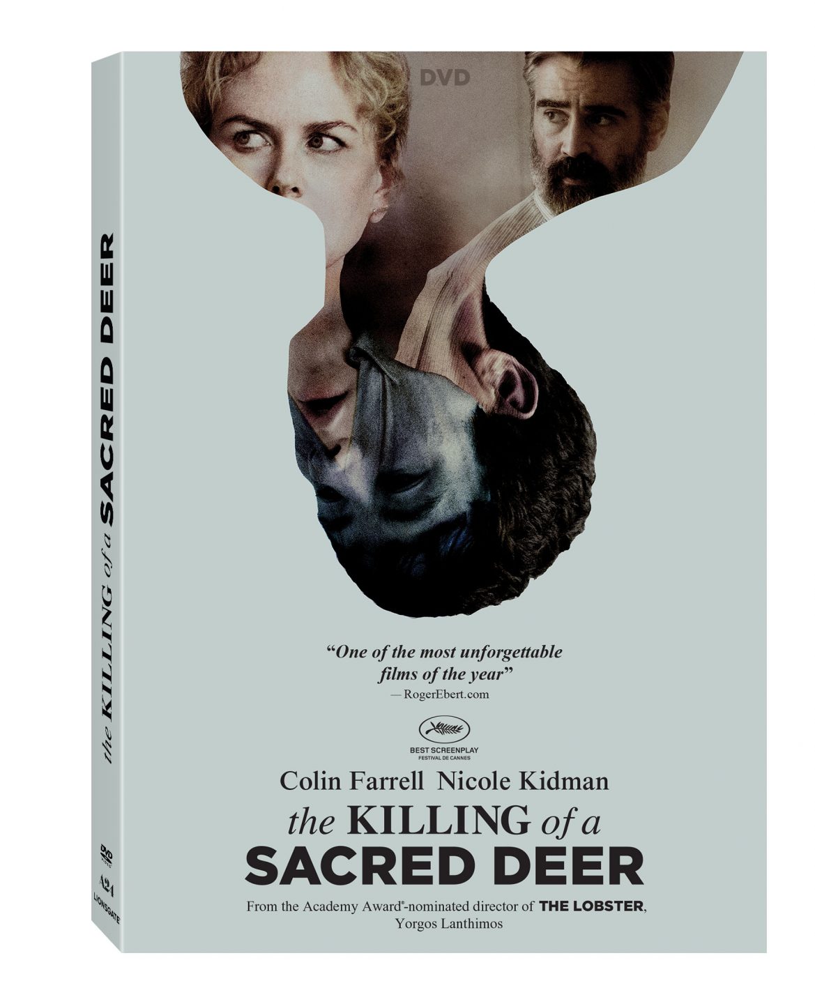 The Killing Of A Sacred Deer DVD cover(Lionsgate Home Entertainment)
