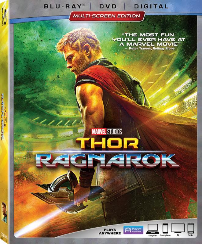 Thor: Ragnarok Blu-Ray/DVD/Digital HD (Disney Home Entertainment)