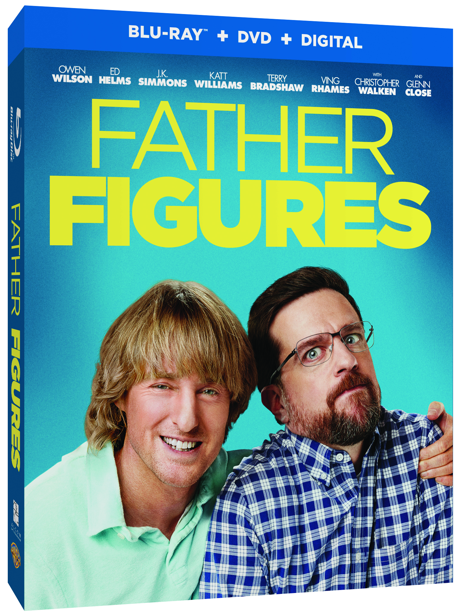 Father Figures Blu-Ray Combo cover (Warner Bros. Home Entertainment)