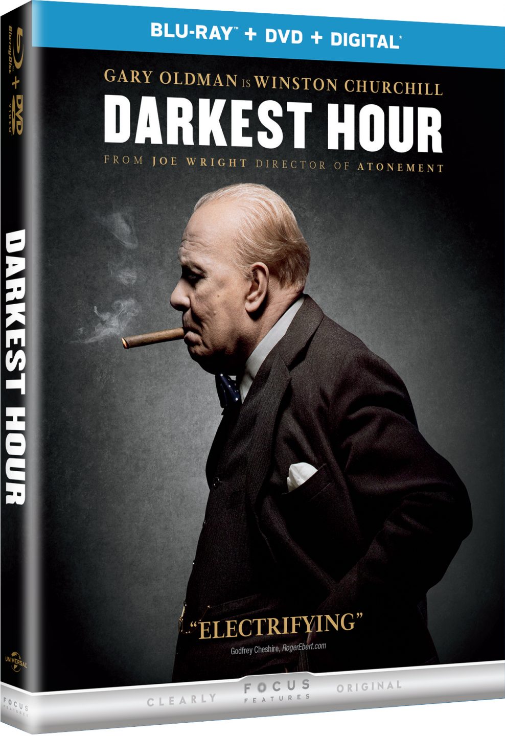Darkest Hour Blu-Ray Combo cover (Universal Pictures Home Entertainment)