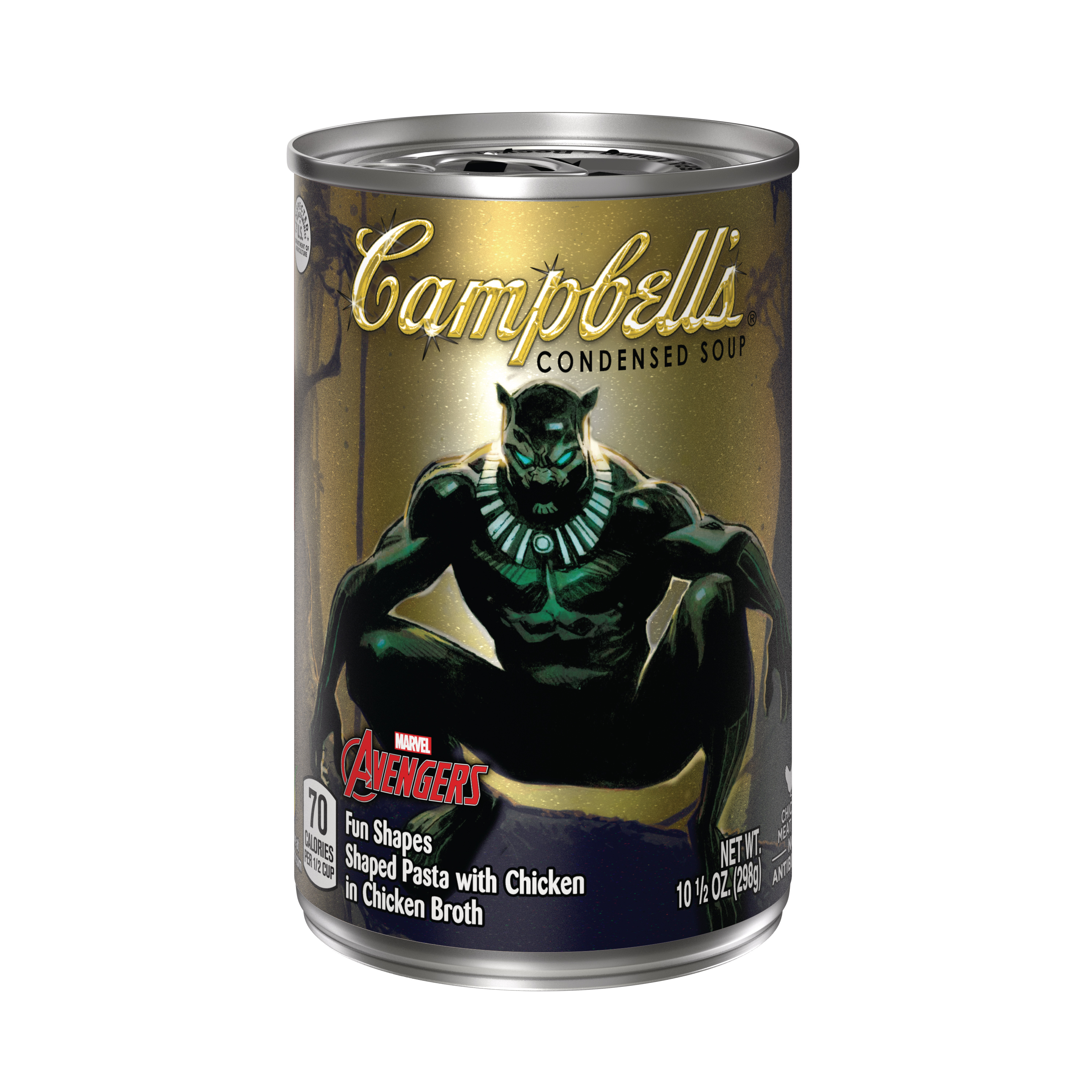 Campbell's Limited-Edition Black Panther Soup Can