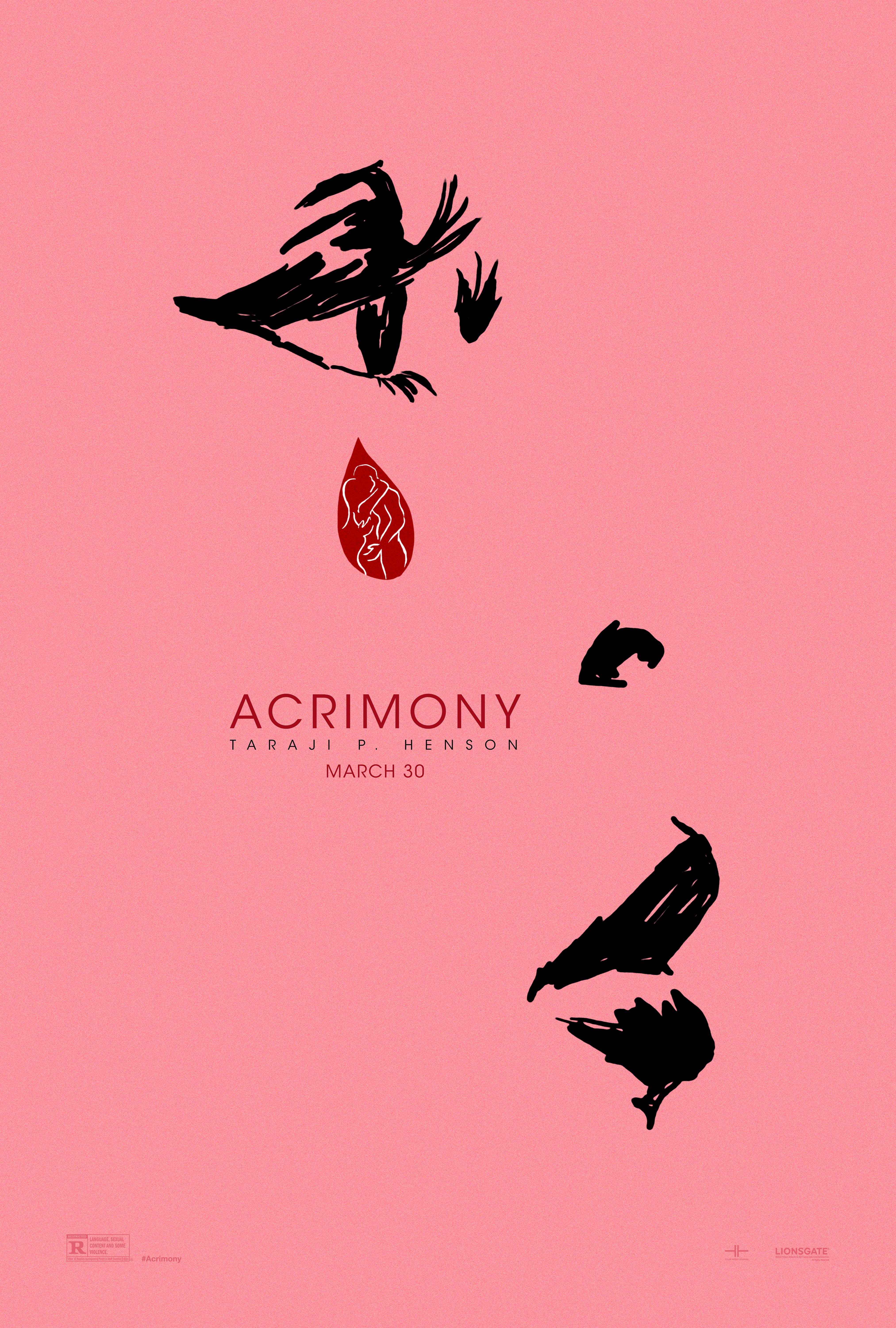 Acrimony poster (Lionsgate)