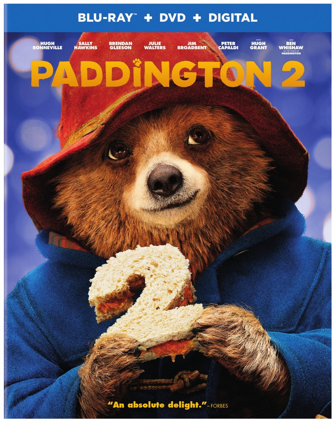 Paddington 2 Blu-Ray Combo Pack cover (Warner Bros. Home Entertainment)