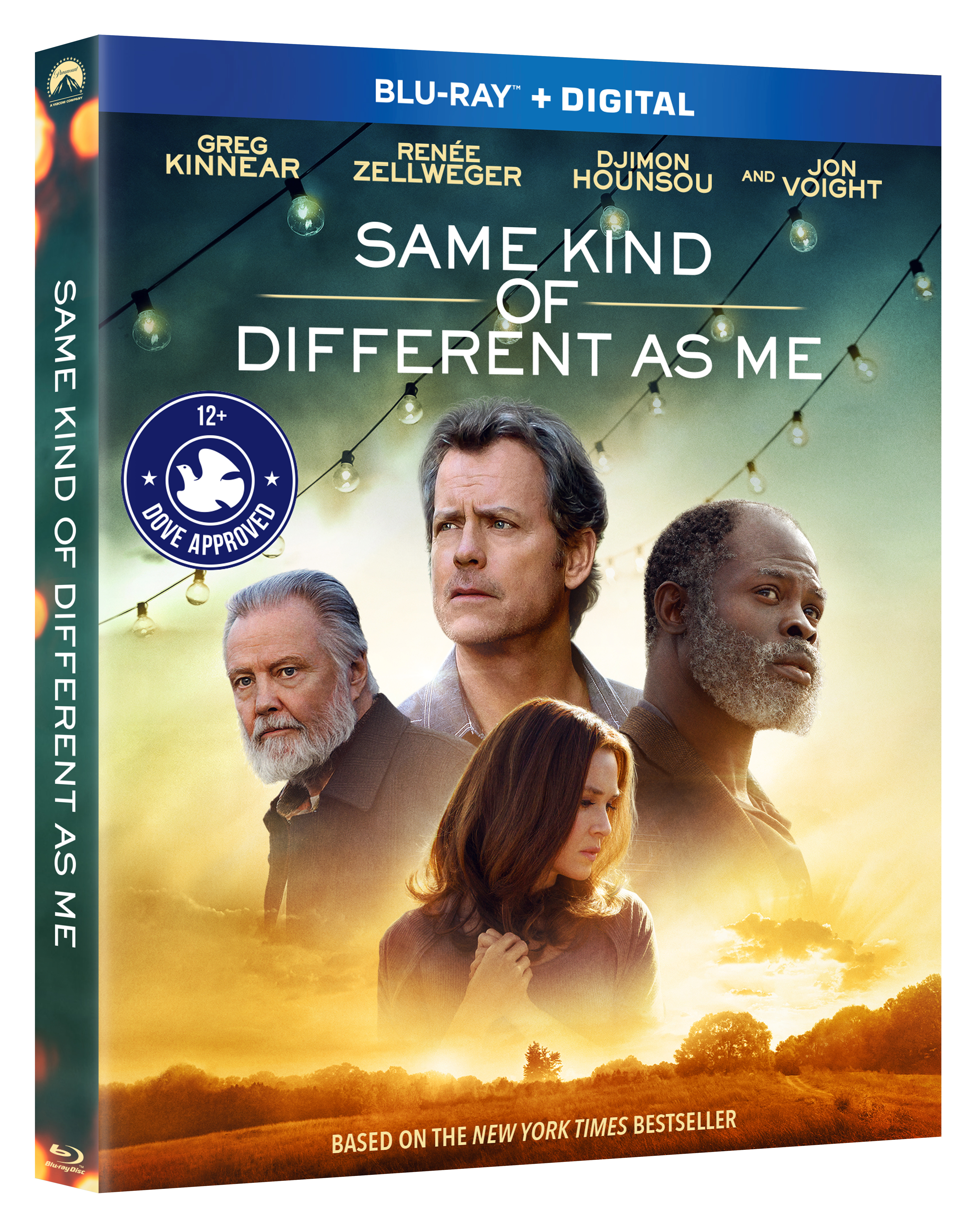 Same Kind Of Different As Me Blu-Ray/Digital cover (Paramount Home Entertainment)