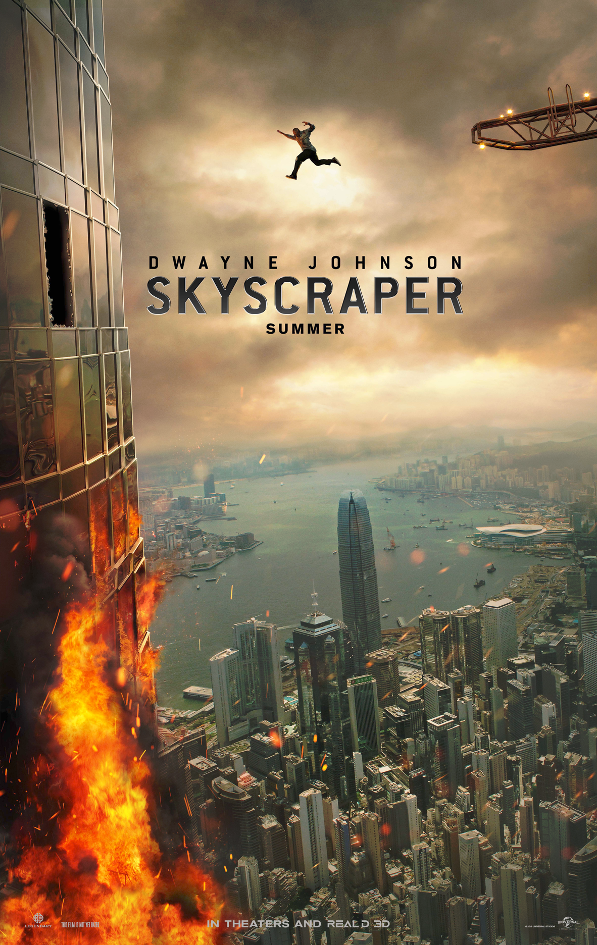 Skyscraper poster (Universal Pictures)