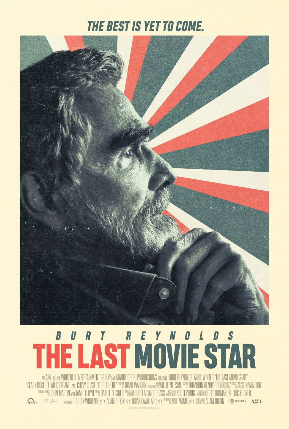 The Last Movie Star poster (A24 Films)