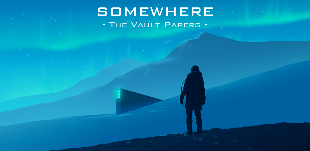 Somewhere: The Vault Papers logo (Norseman Interactive/Playdius)