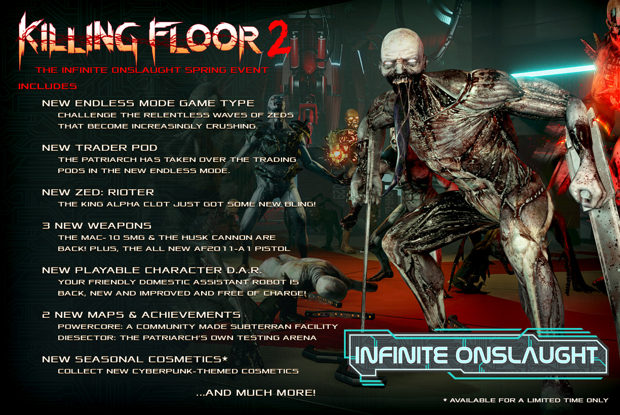 Killing Floor 2: Infinite Onslaught info (Tripwire Interactive)