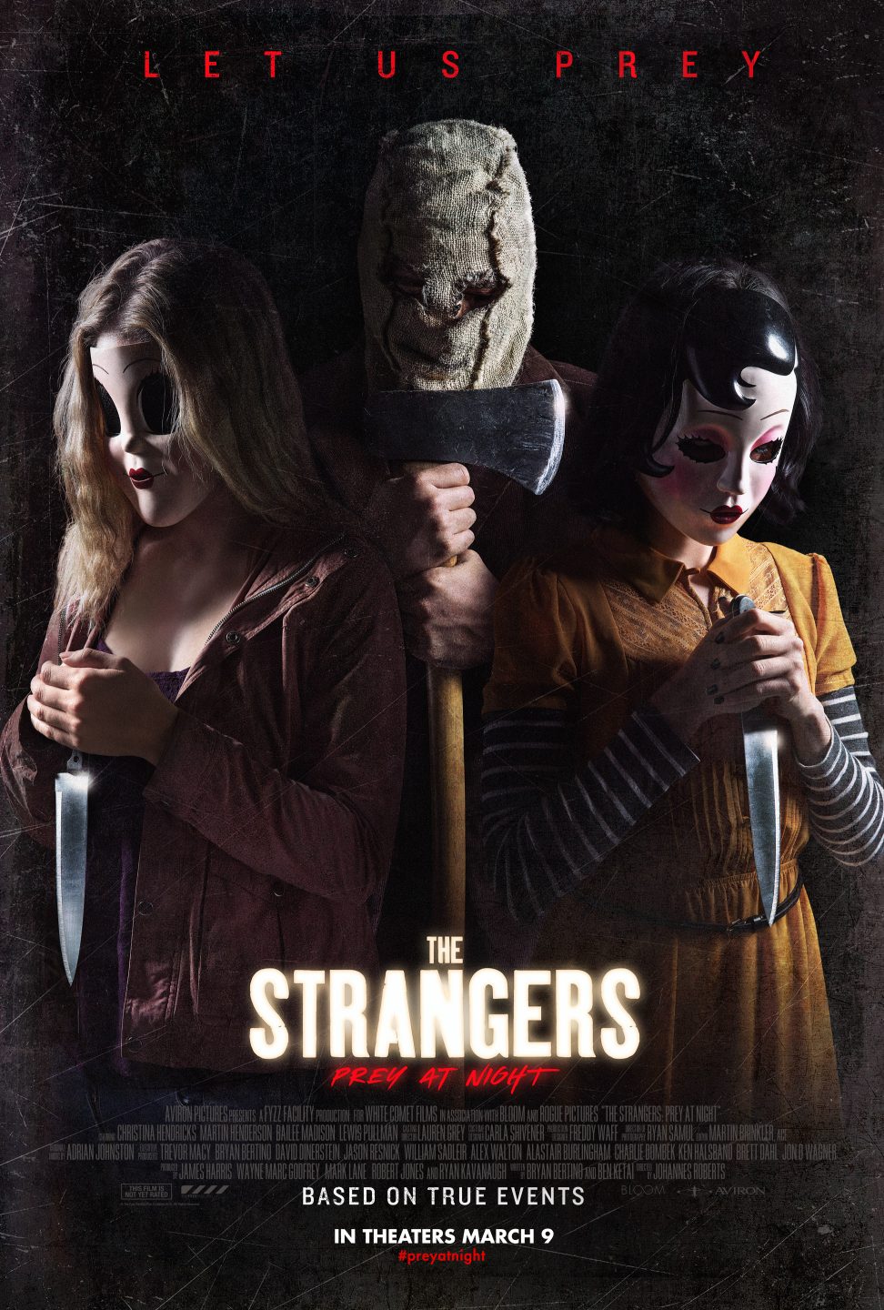 The Strangers: Prey At Night poster (Aviron)