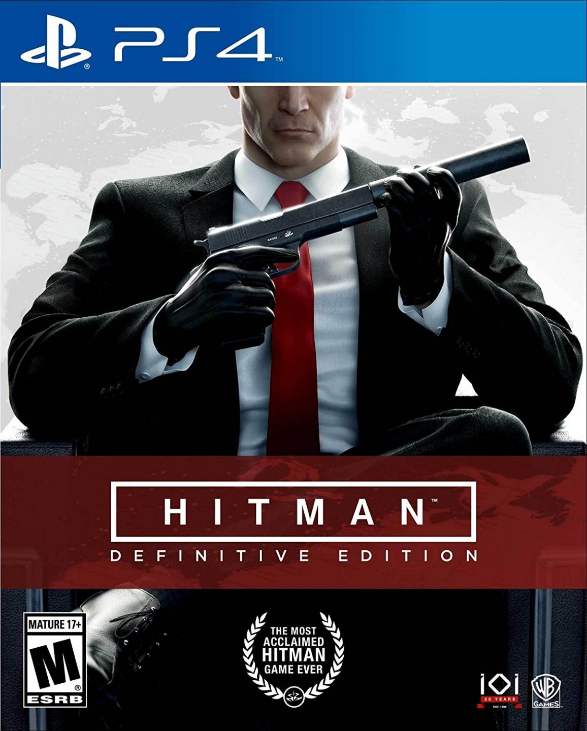 Hitman: Definitive Edition PlayStation 4 cover (Warner Bros. Interactive Entertainment)
