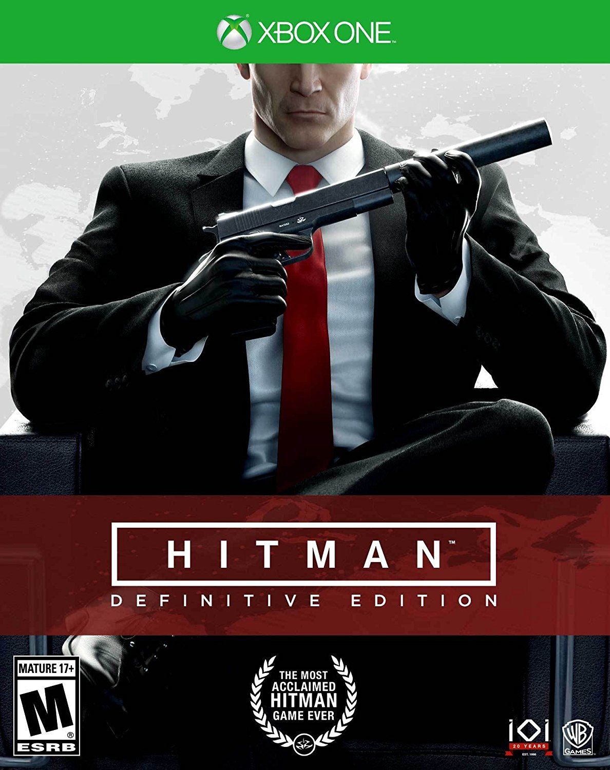 Hitman: Definitive Edition Xbox One cover (Warner Bros. Interactive Entertainment)