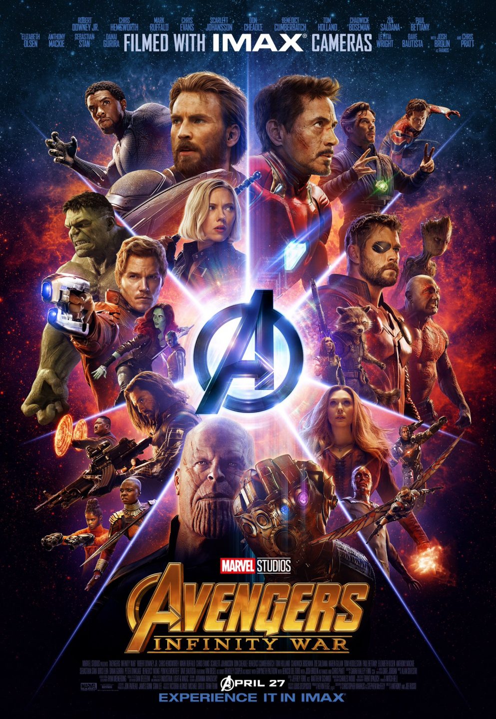 Avengers: Infinity War poster (Marvel Studios)