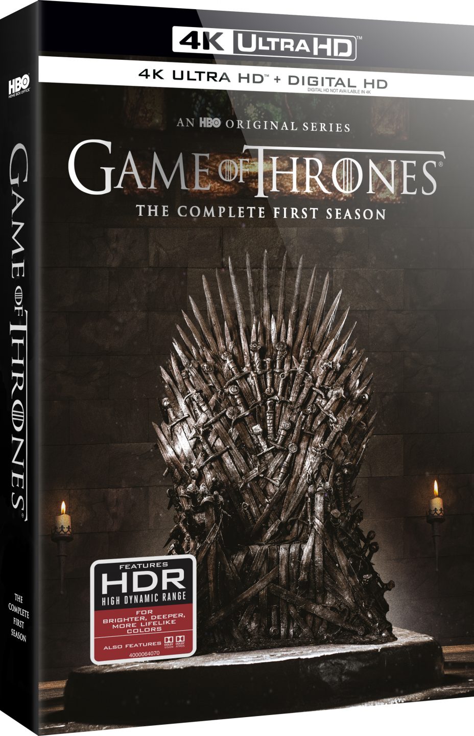 Game Of Thrones Season 1 4K Ultra HD cover (HBO)