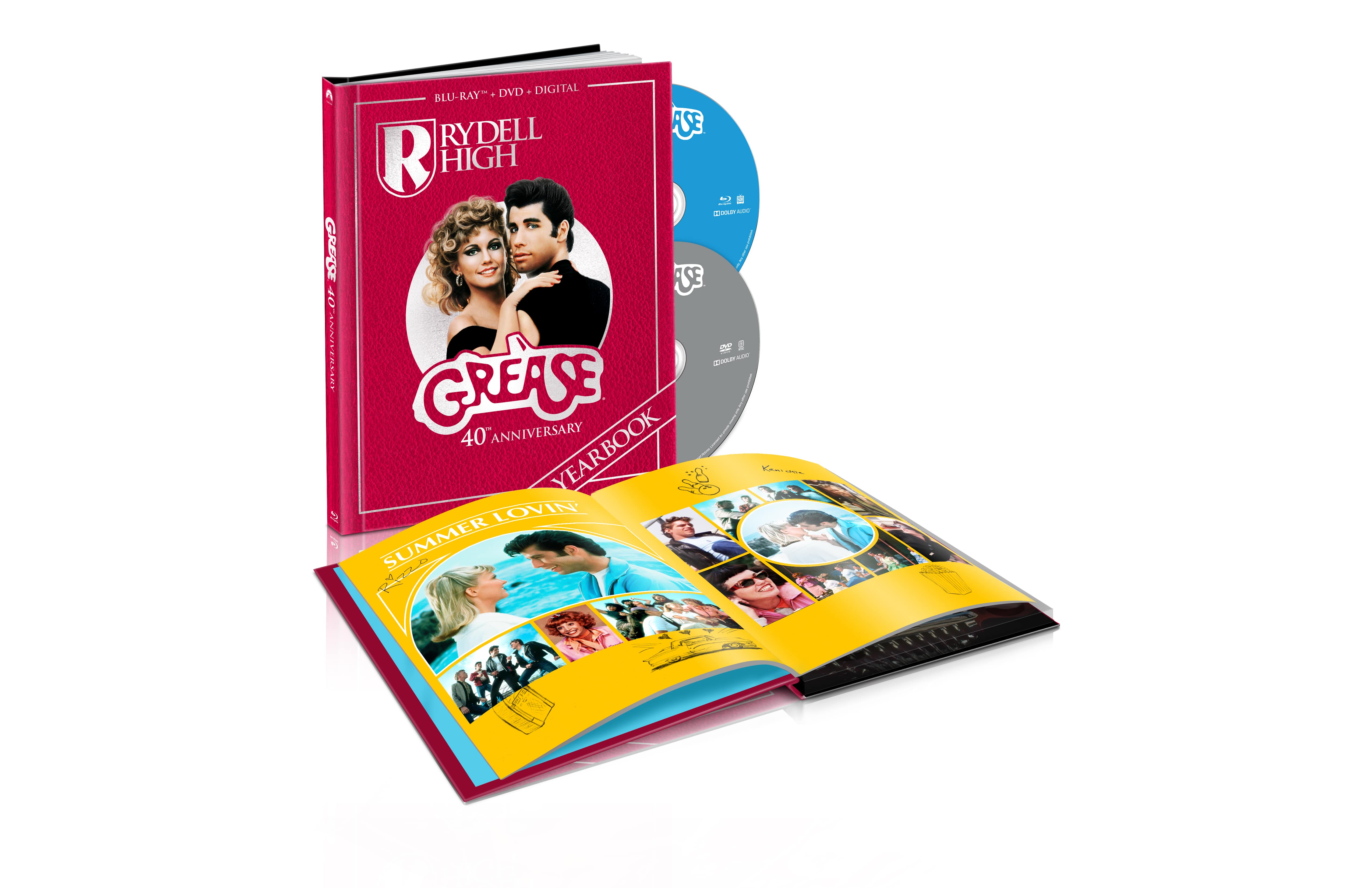 Grease: 40th Anniversary Edition Blu-Ray Combo Pack (Paramount Home Entertainment)