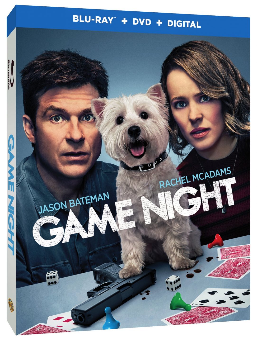 Game Night Blu-Ray Combo Pack cover (Warner Bros. Home Entertainment)