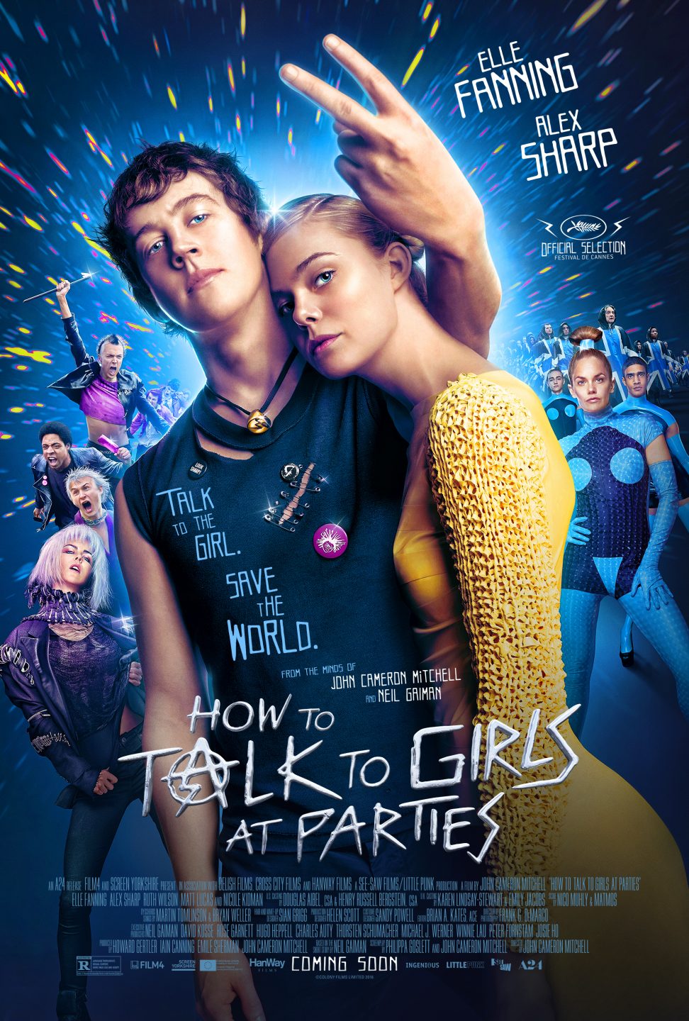 How To Talk To Girls At Parties poster (A24 Films)