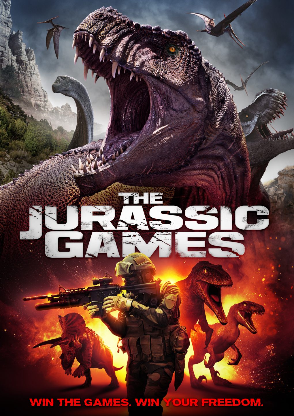 Jurassic Games poster (Uncork'd Entertainment)