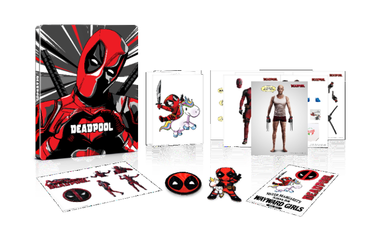 Deadpool 2-Year Anniversary Edition Best Buy Blu-Ray Combo Pack cover (20th Century Fox Home Entertainment)