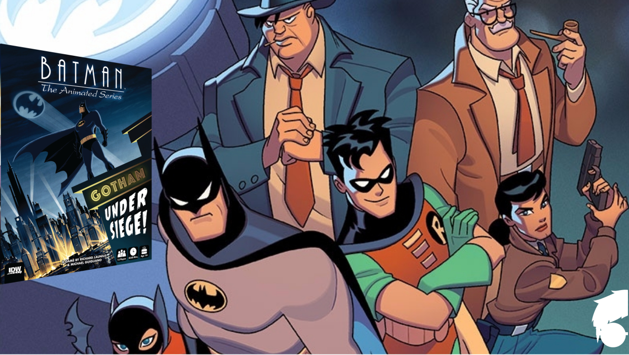Batman: The Animated Series - Gotham Under Siege Board Game Coming August  2018 - Nothing But Geek