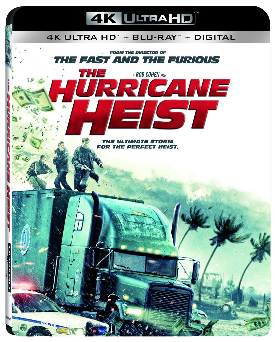 The Hurricane Heist 4K Ultra HD Combo cover (Lionsgate Home Entertainment)