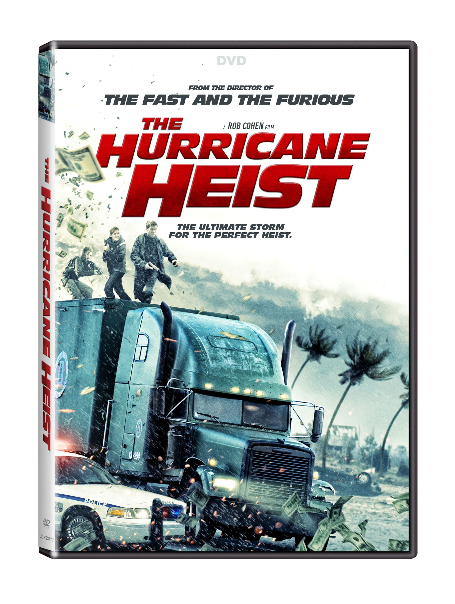 The Hurricane Heist DVD cover (Lionsgate Home Entertainment)