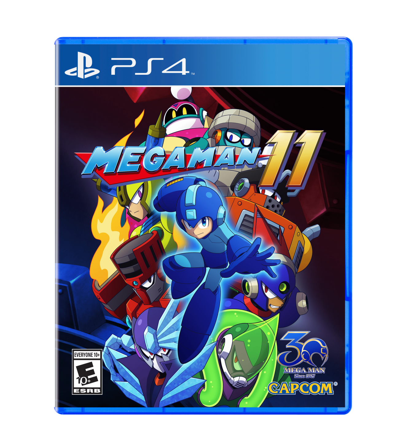 Mega Man 11 PlayStation 4 cover (Capcom)