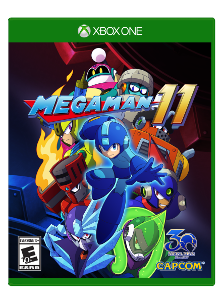 Mega Man 11 Xbox One cover (Capcom)