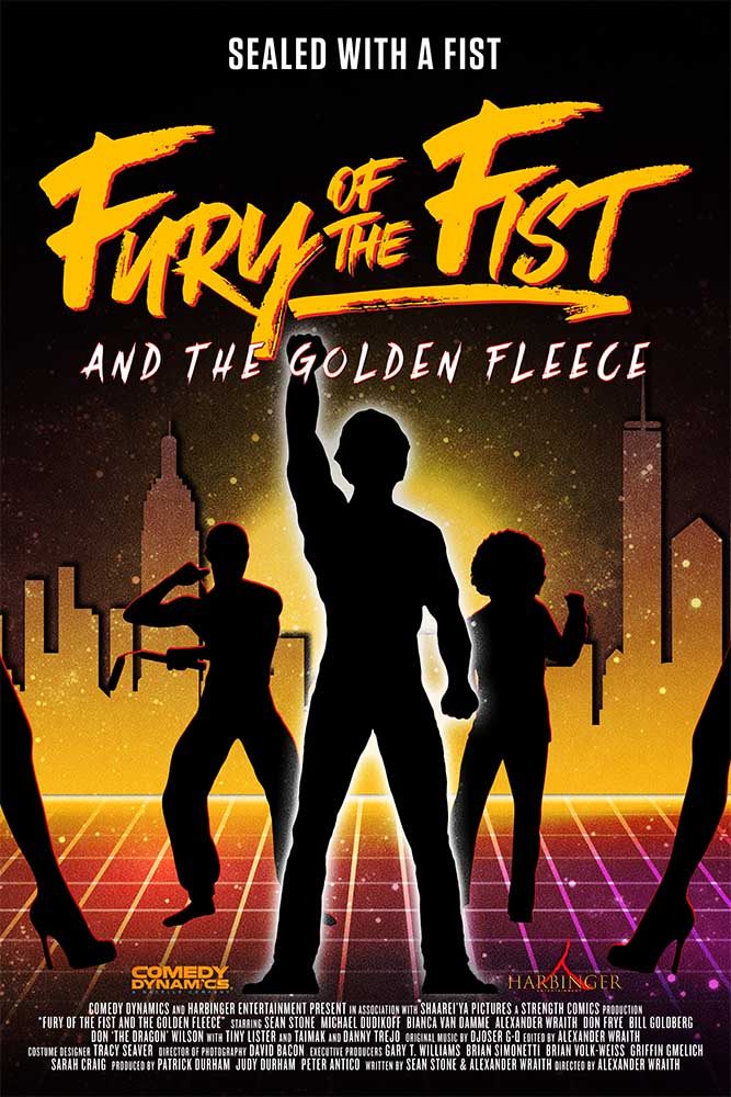 "Fury of the Fist and the Golden Fleece poster (Comedy Dynamics)