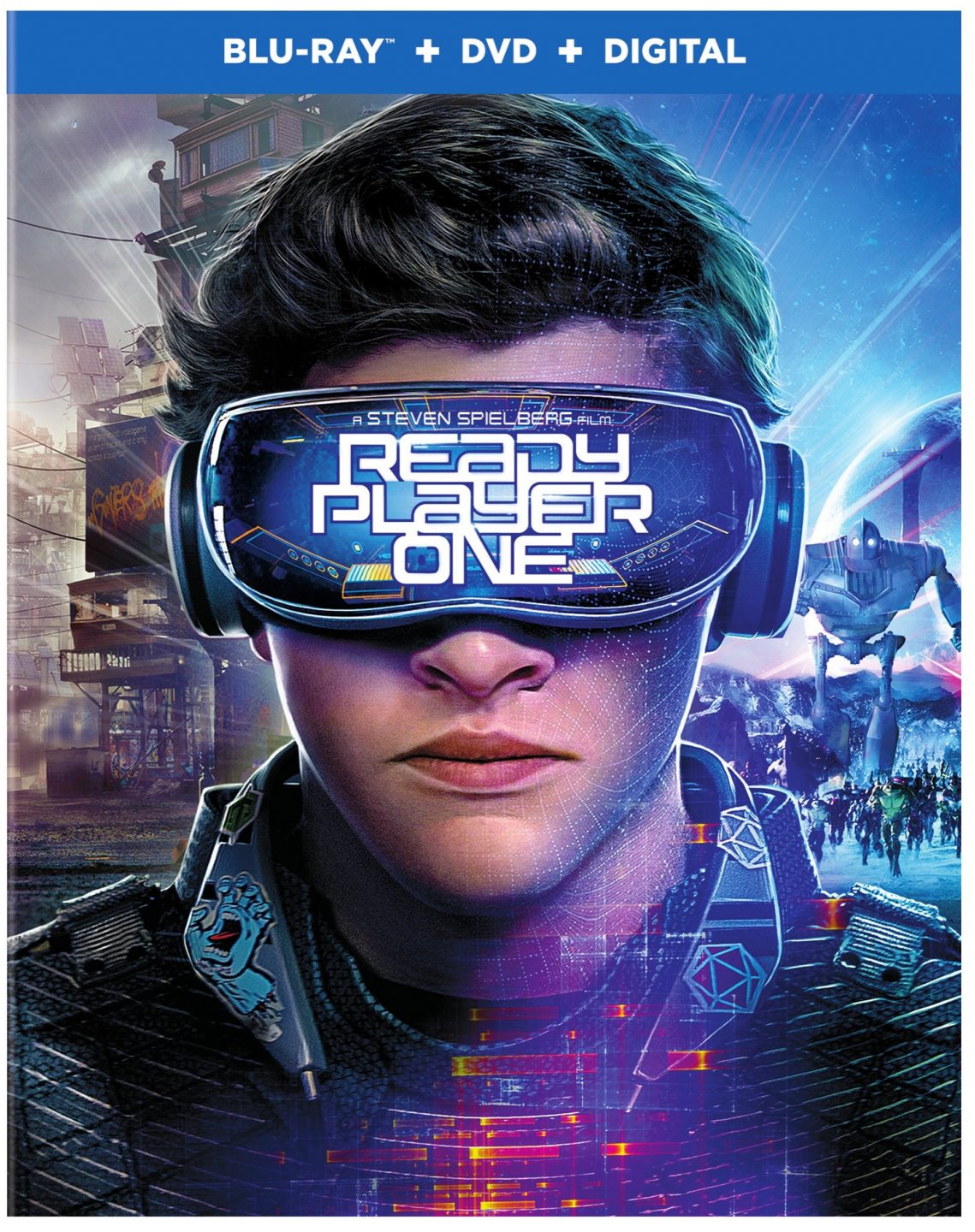 Ready Player One Blu-Ray Combo Pack cover (Warner Bros. Home Entertainment)