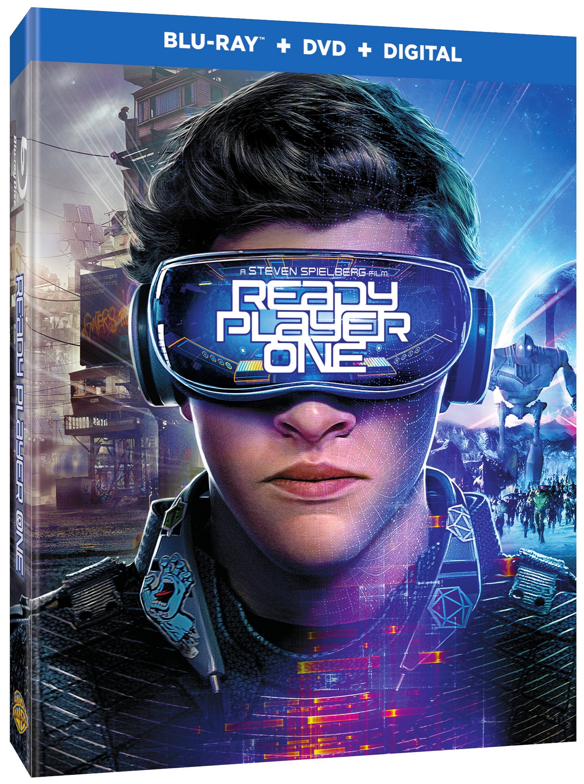 Ready Player One Blu-Ray Combo Pack cover (Warner Bros. Home Entertainment)