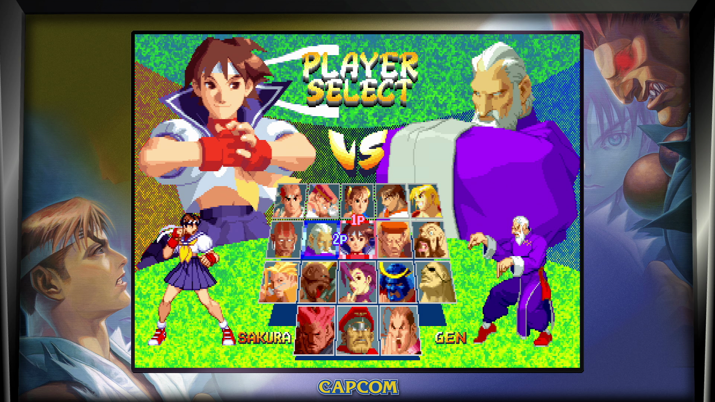 Street Fighter 30th Anniversary Collection still (Capcom)
