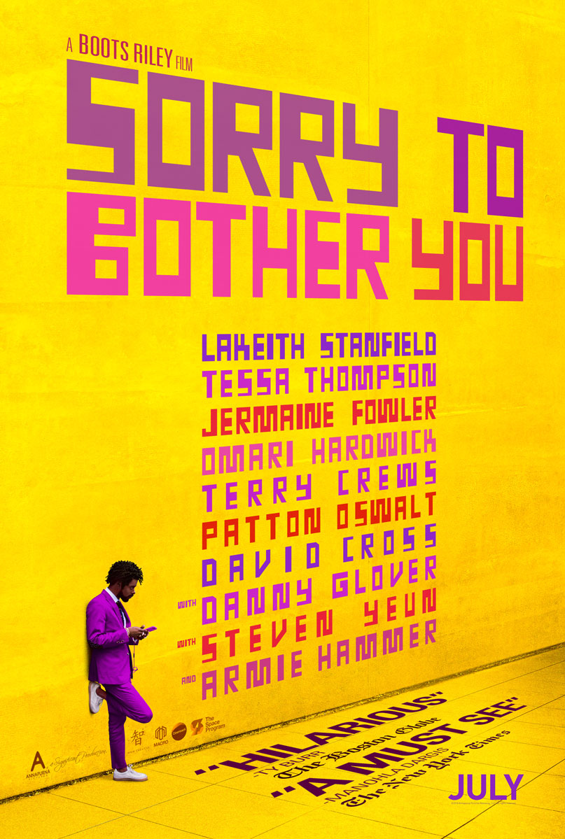 Sorry To Bother You poster (Annapurna Pictures)