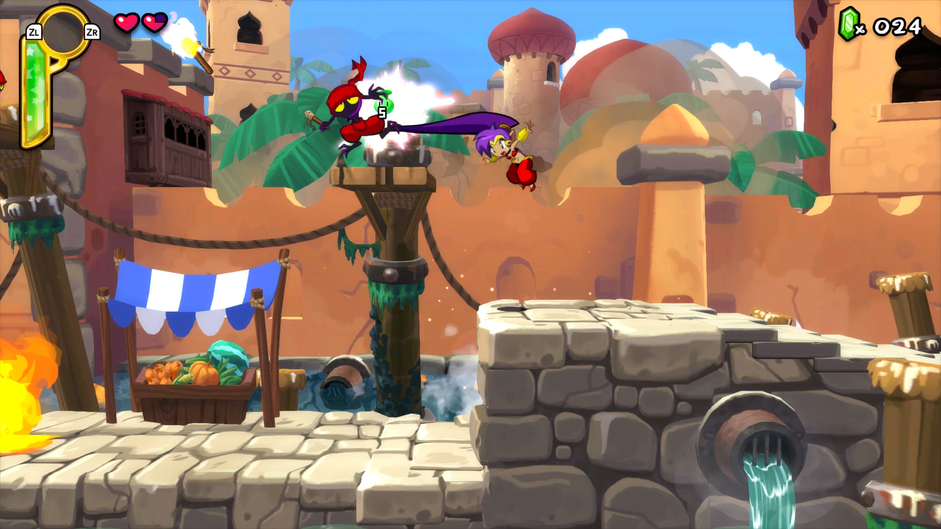 Shantae: Half-Genie Hero screencap (XSEED Games/Marvelous)