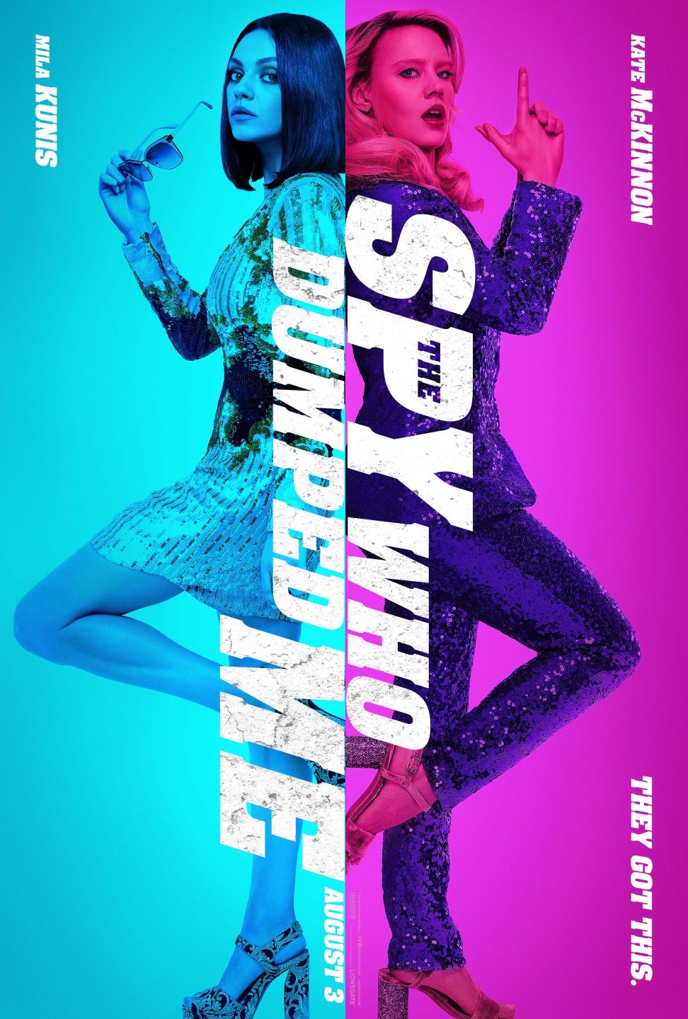 The Spy Who Dumped Me poster (Lionsgate)