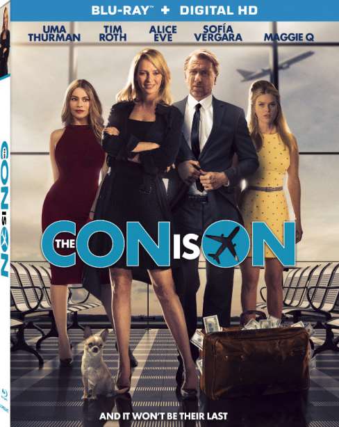 The Con Is On Blu-Ray Combo Pack cover (Lionsgate Home Entertainment)