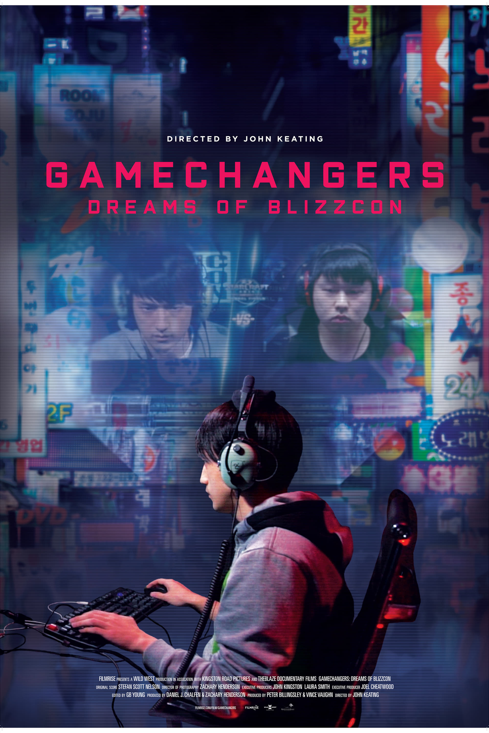 Poster for the movie "Gamechangers: Dreams of BlizzCon"