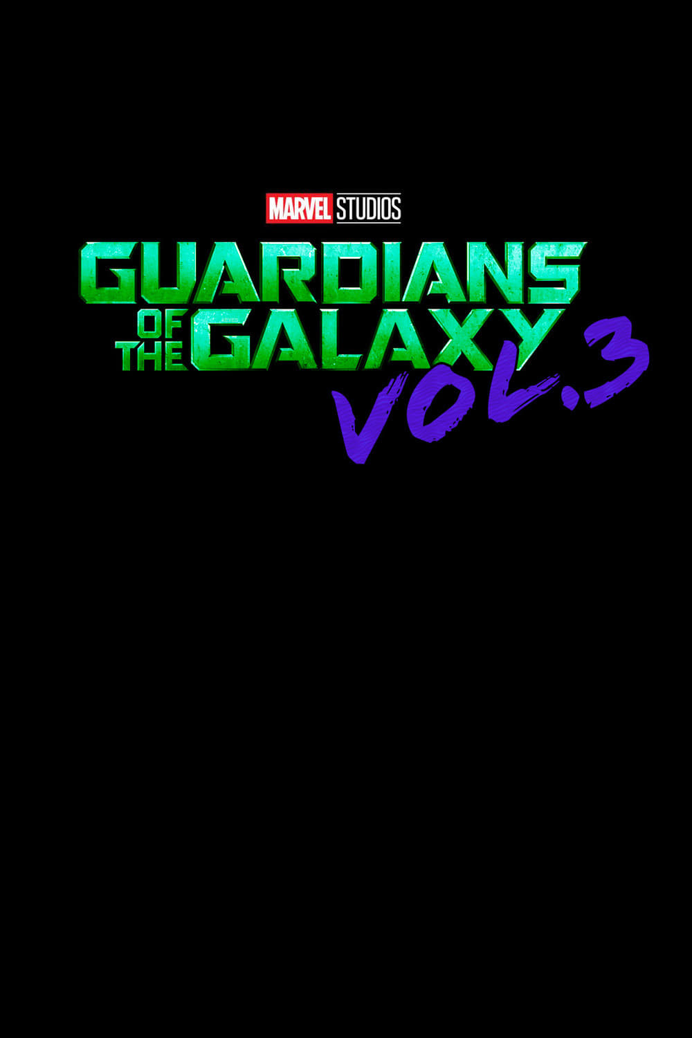 Poster for the movie "Guardians of the Galaxy Vol. 3"