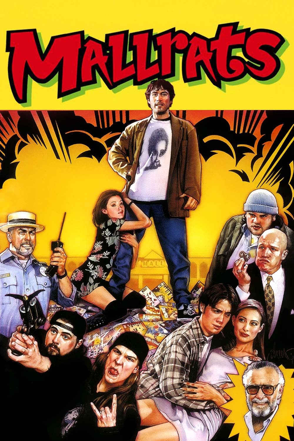 Poster for the movie "Mallrats"