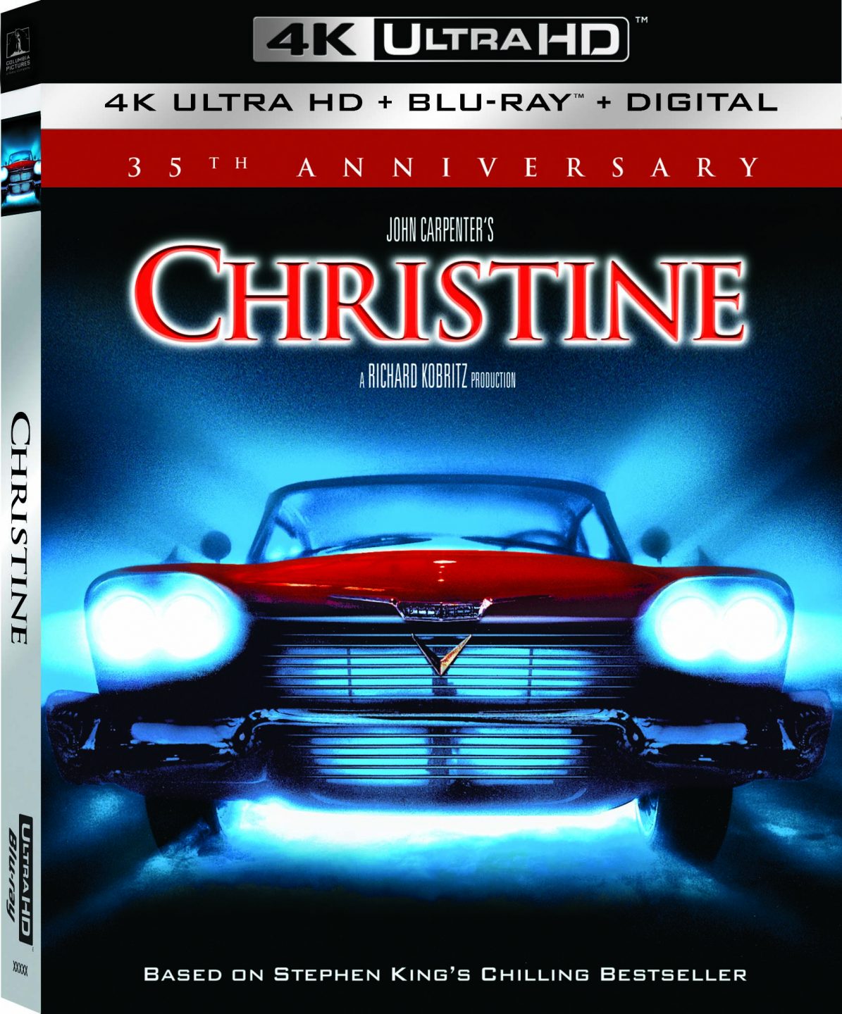 CHRISTINE 4K Ultra HD Combo Pack cover (Sony Pictures Home Entertainment)