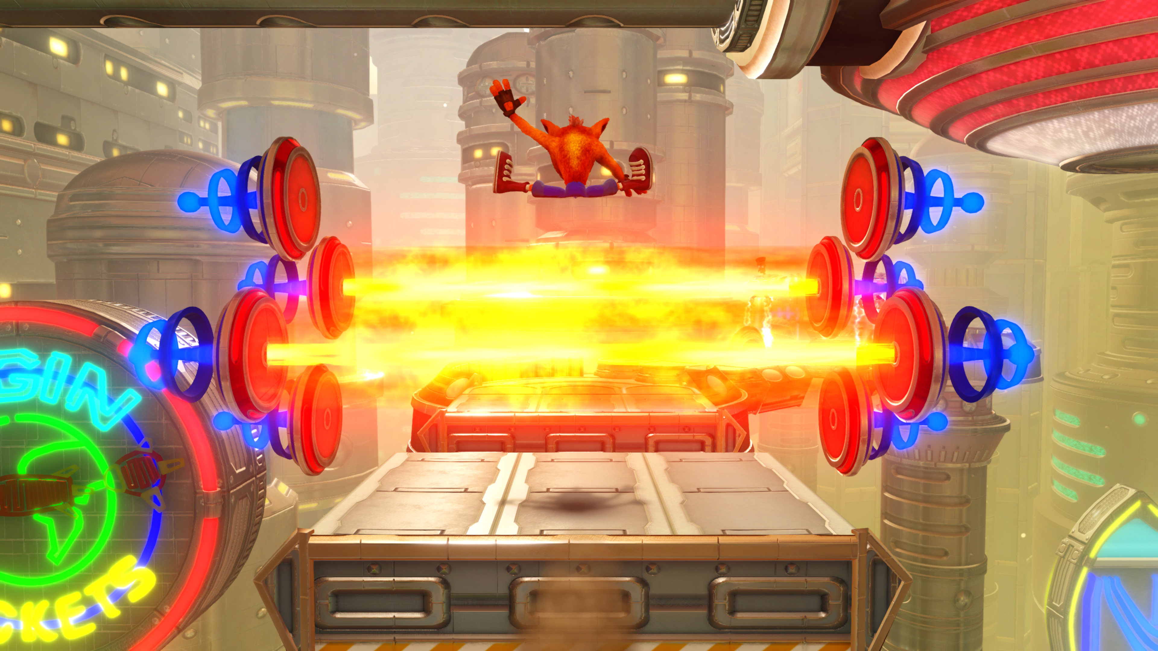 Crash Bandicoot N. Sane Trilogy Future Tense screencap (Activision)