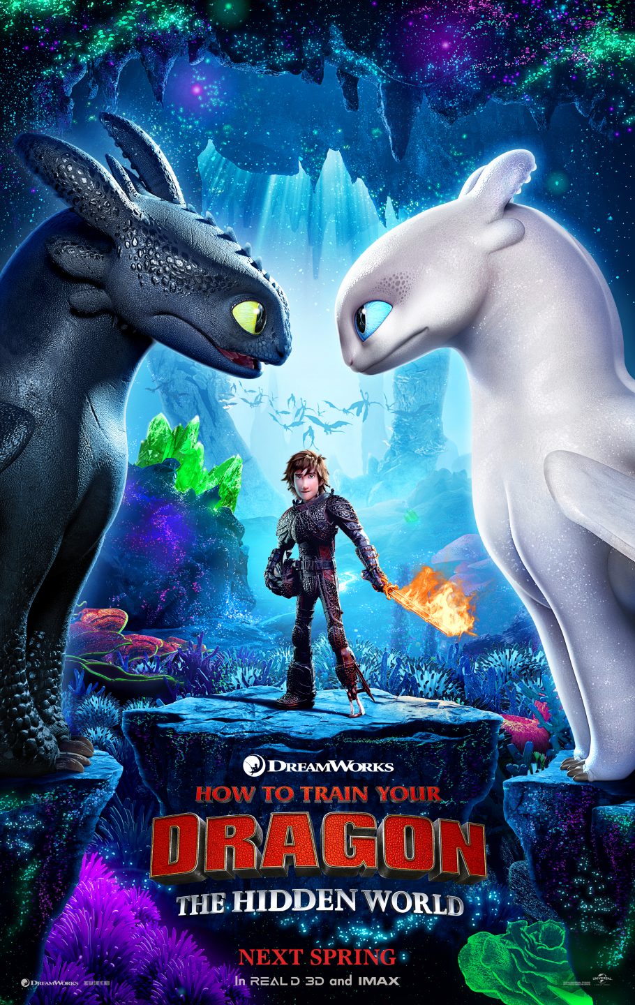 How To Train Your Dragon: The Hidden World poster (Universal Pictures/DreamWorks Animation)
