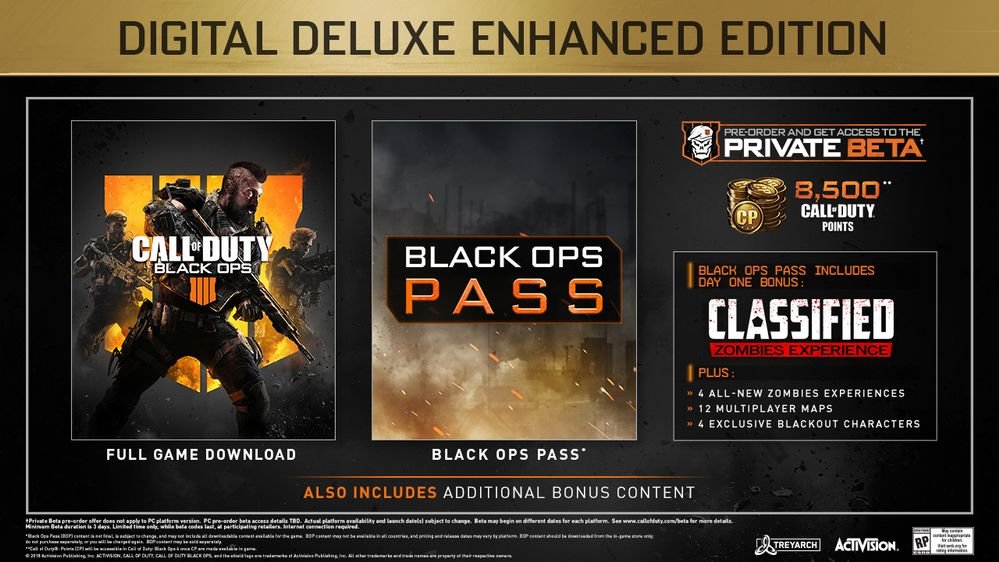 Call Of Duty: Black Ops 4 Digital Deluxe Enhanced Edition (Activision)